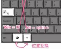 解决键盘Win键和Alt键功能互换的问题 alt和win键反了的改回办法